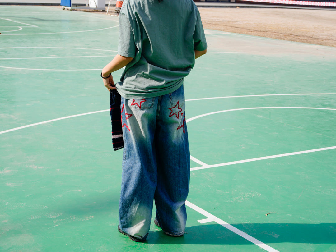 large crochet tote bag