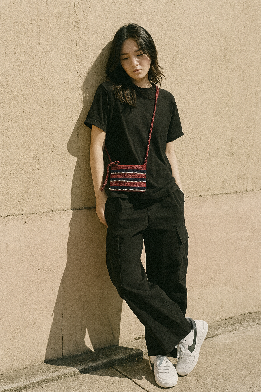 mini crochet bag SIDE