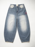 Blue Denim Star Stitch Pant