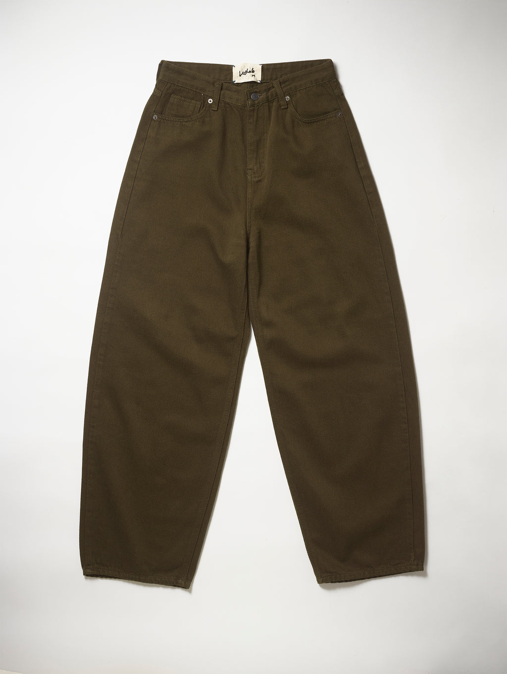 Khaki Punk Stitch Pant