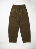 Khaki Punk Stitch Pant