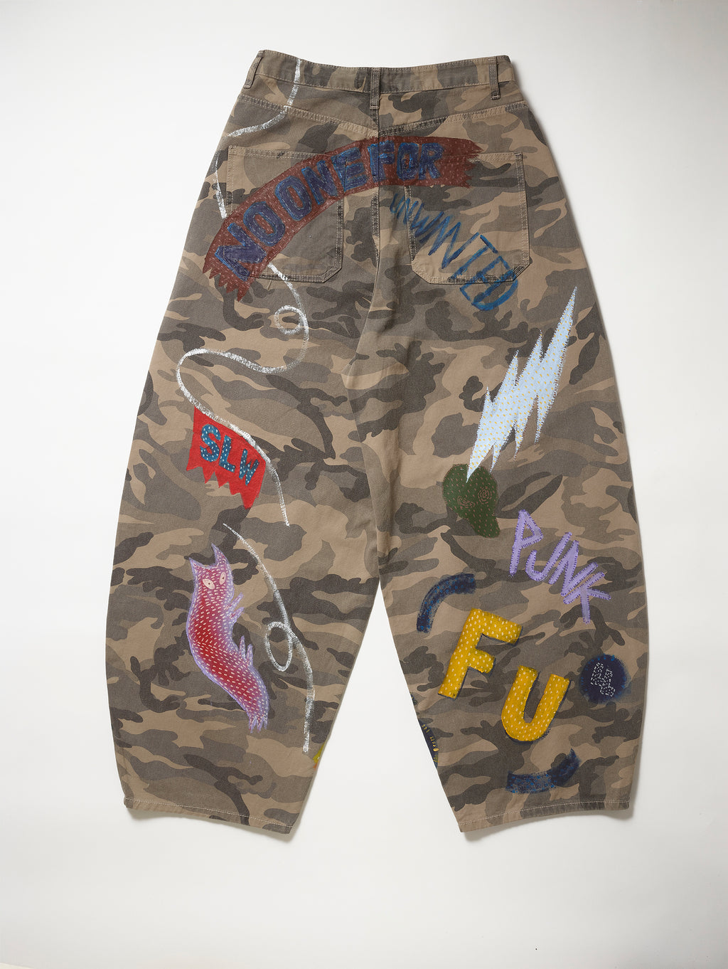 Camo Hand Painted Pant