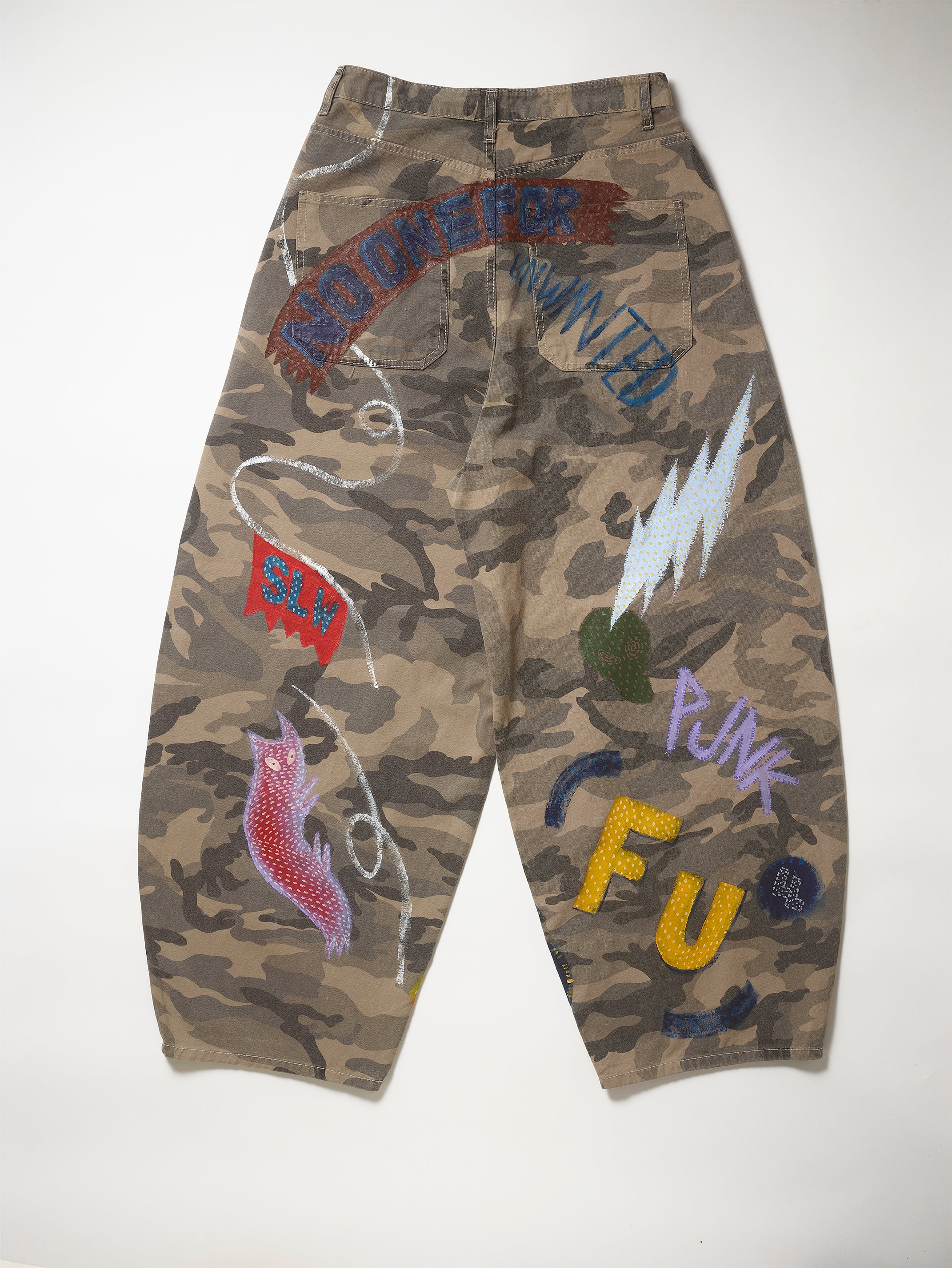 Camo Hand Painted Pant
