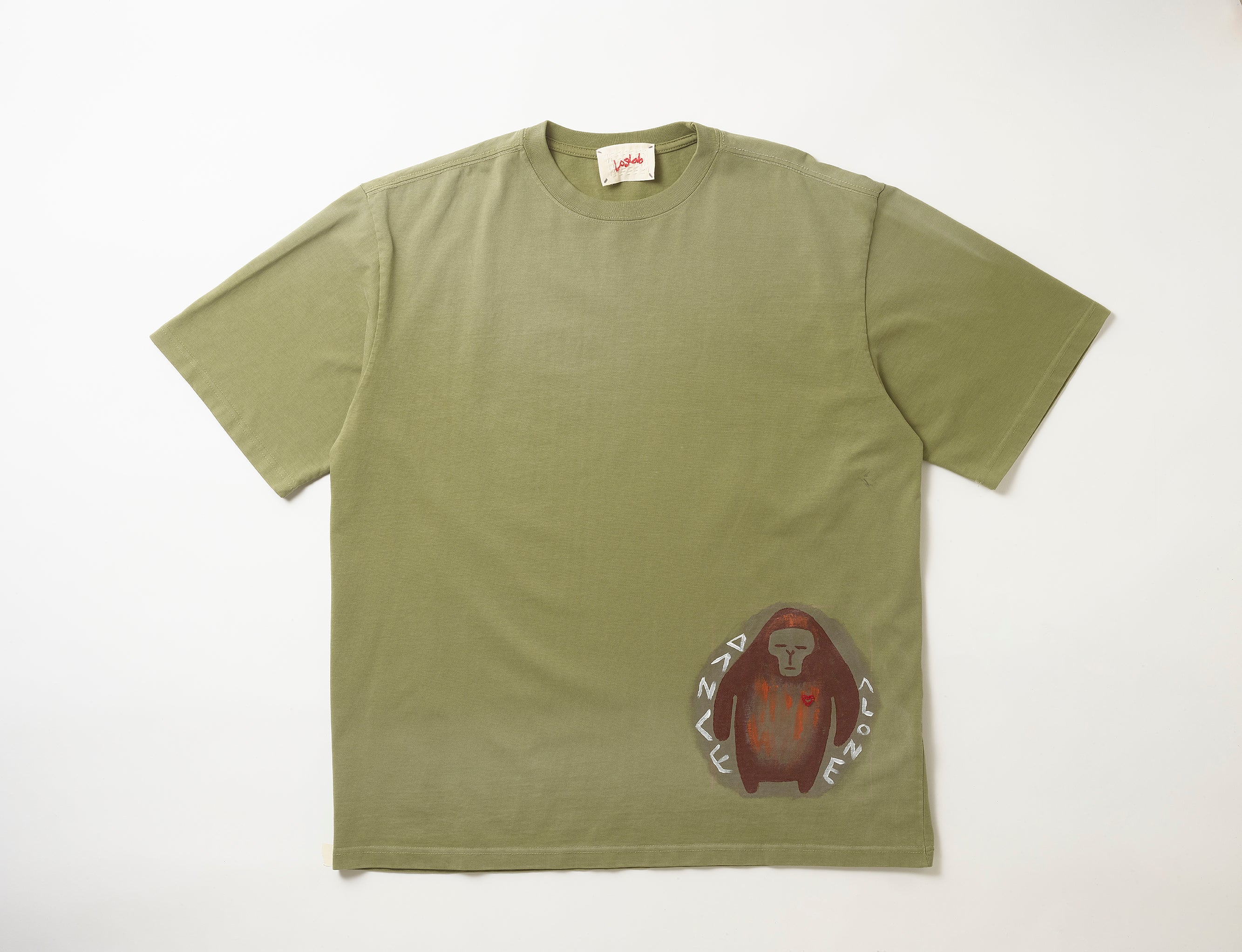 Khaki Washed Tee