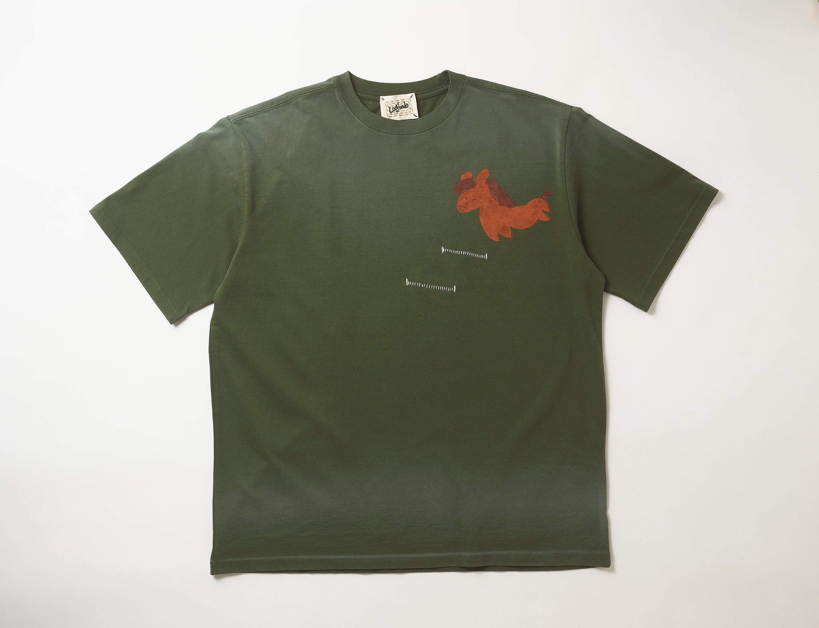 Green Washed Tee