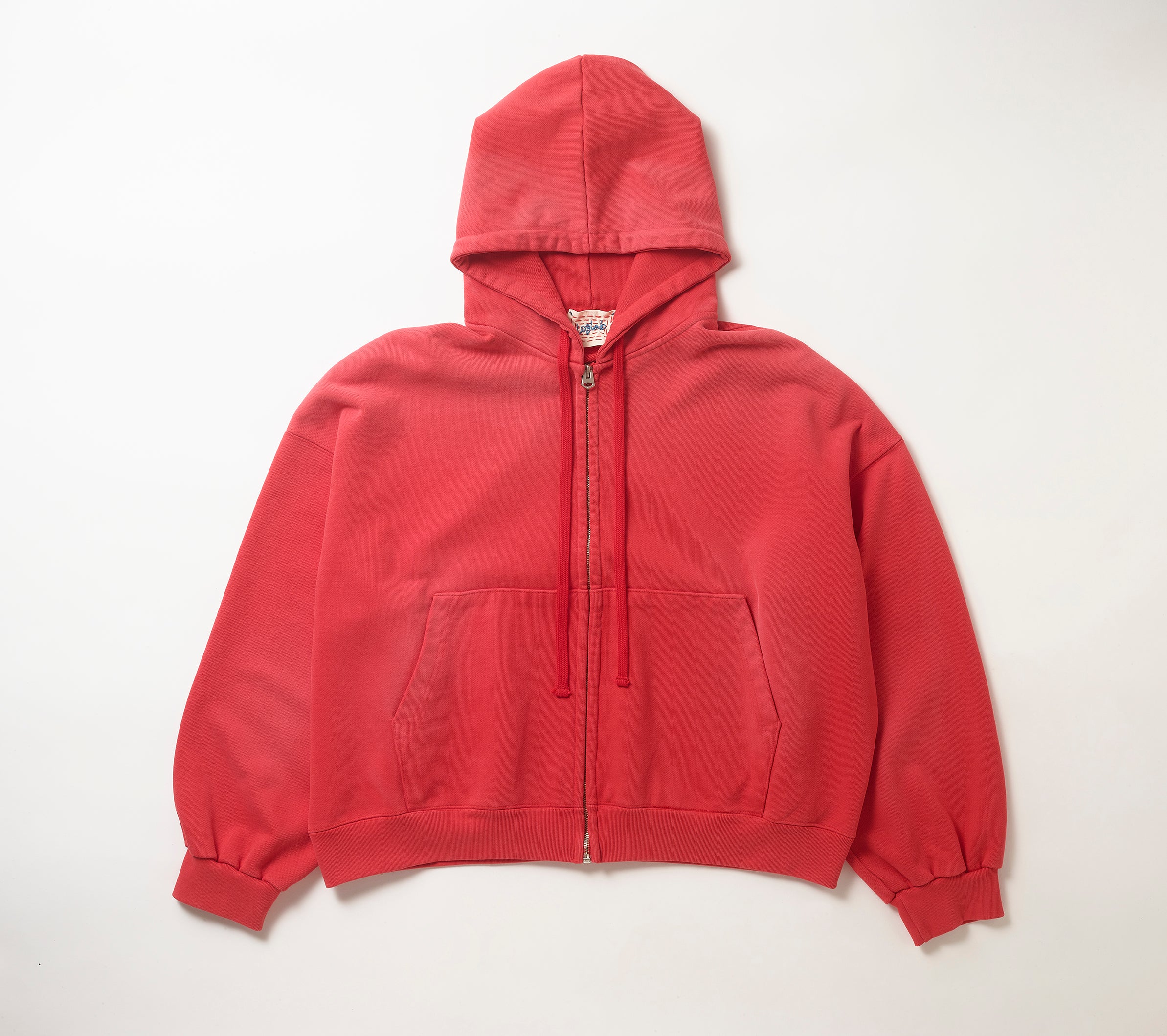 Red Washed Hoodie