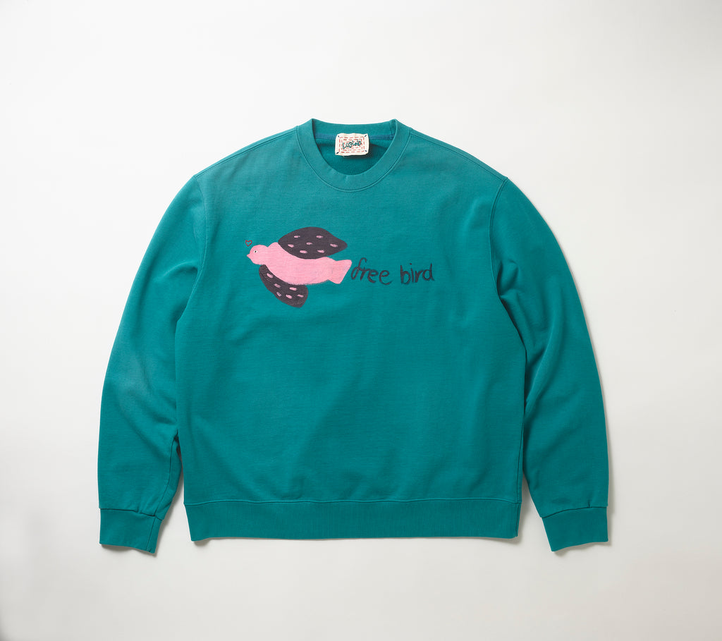 Blue Washed Crewneck