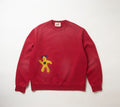 Red Washed Crewneck