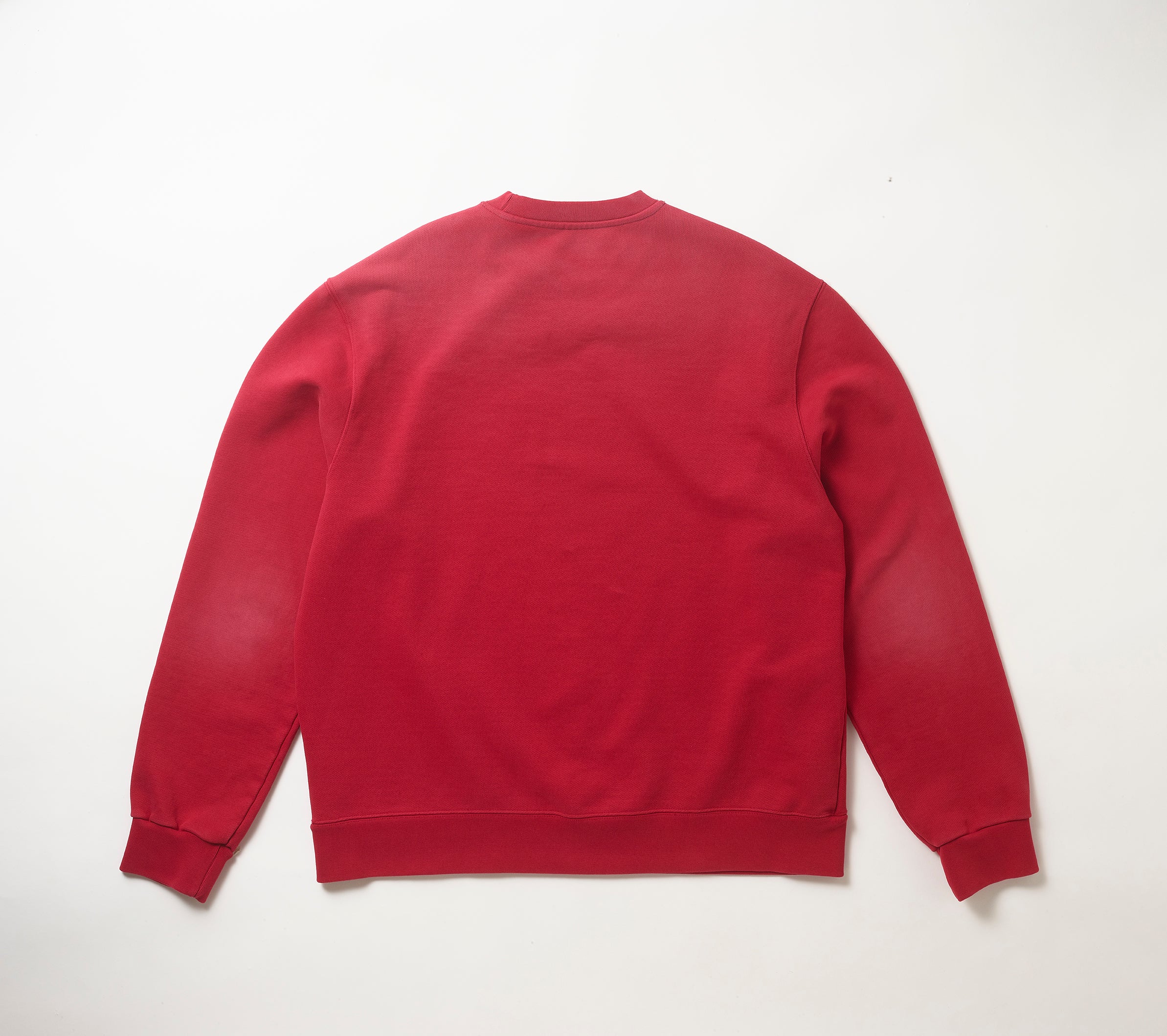 Red Washed Crewneck