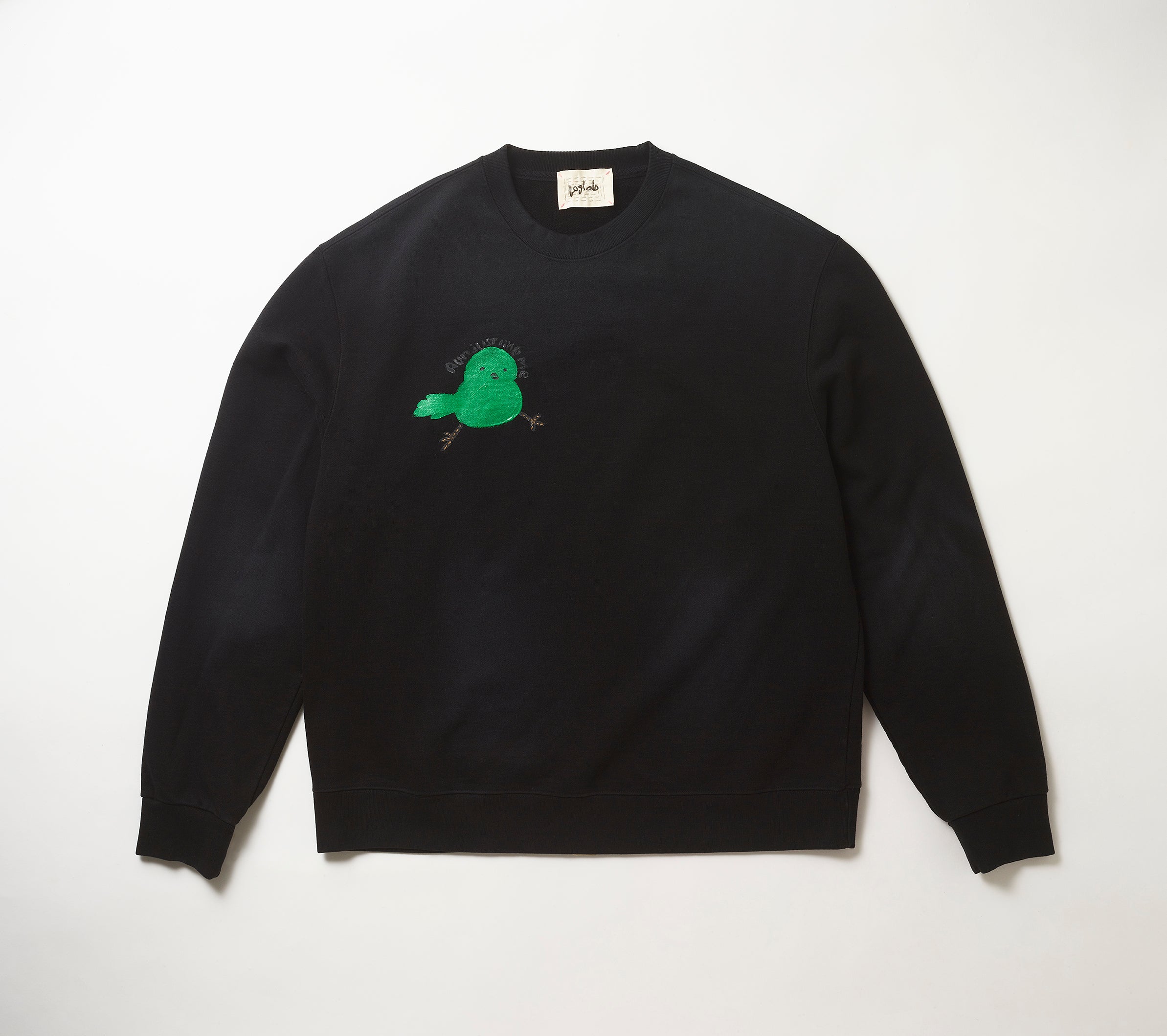 Black Washed Crewneck