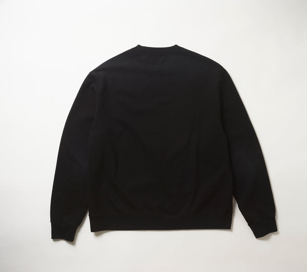 Black Washed Crewneck