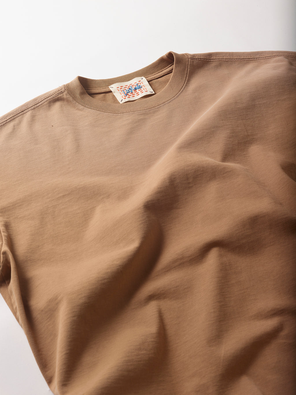 Beige Washed Tee