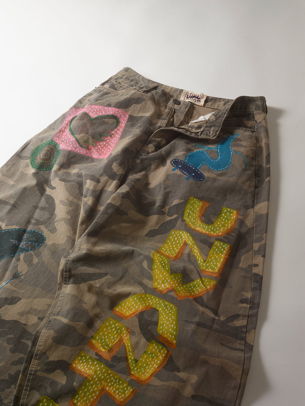 Camo Hand Painted Pant