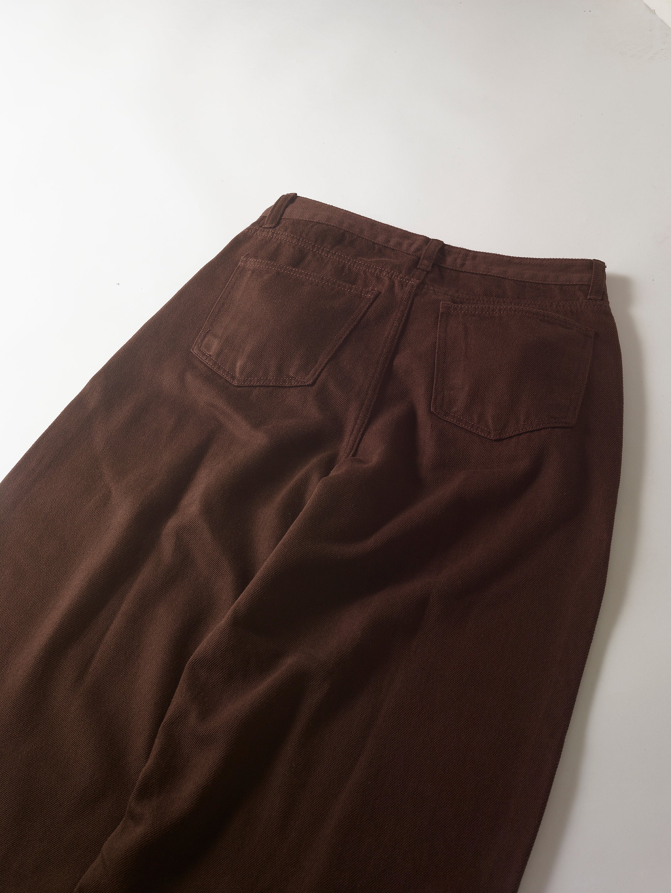 Brown Cat Stitch Pant