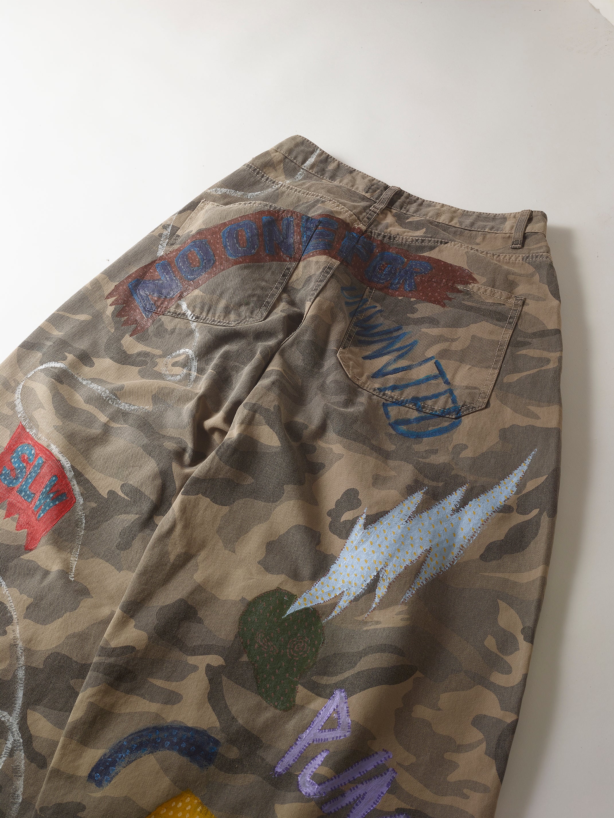 Camo Hand Painted Pant